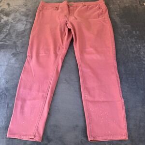 Maurices Colored Denim Jeans Pants Casual‎ Everyday Cotton Blend Womens 20 Reg
